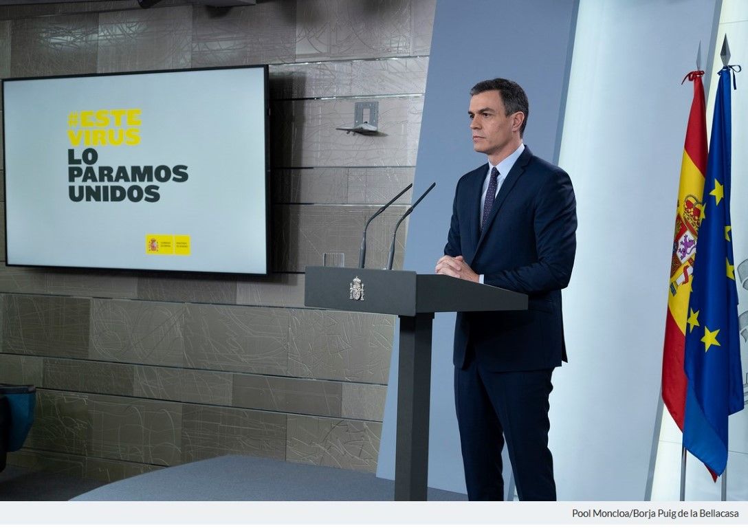 Pedro Sánchez confía en poder poner fin al estado de alarma el próximo 9 de mayo