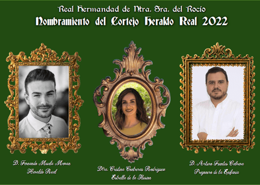  La hermandad del Rocío nombra este sábado a los Reyes Magos y la corte del Heraldo Real