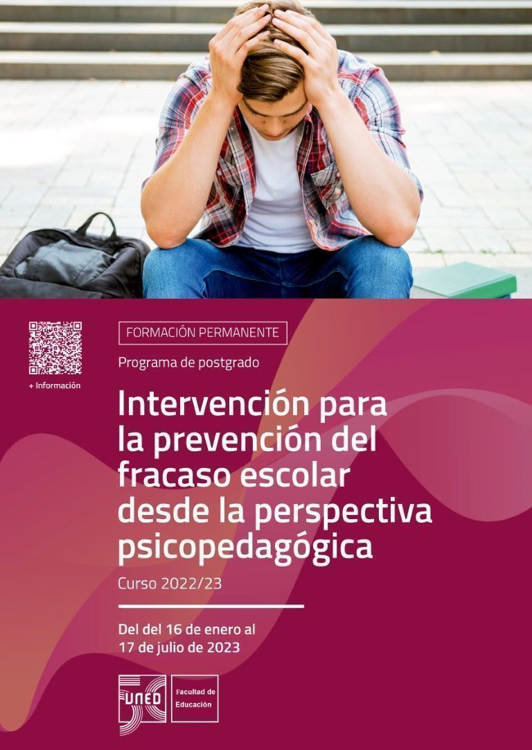 La UNED anuncia un curso de experto universitario sobre prevención del fracaso escolar