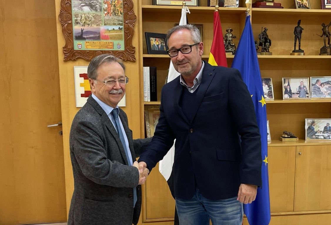 El presidente de CSIF realiza la primera visita institucional al presidente de la Ciudad