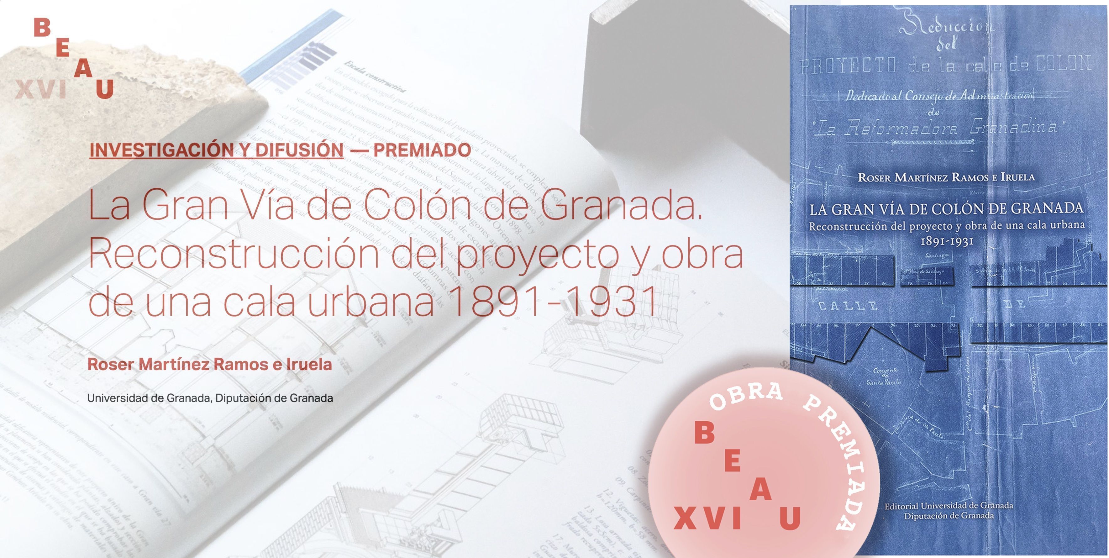 “La Gran Vía de Colón de Granada”, libro del mes de octubre 2023