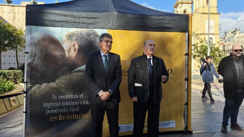 La carpa informativa sobre el Ingreso Mínimo Vital llega a Ceuta