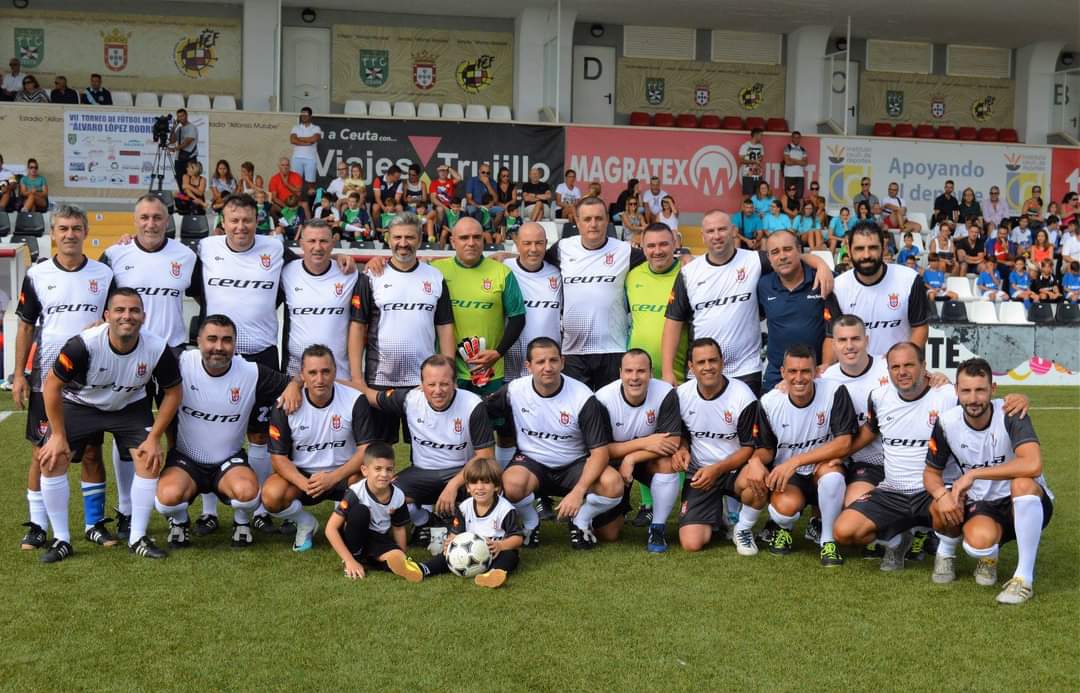 La Asociación de Veteranos de Fútbol de Ceuta se enfrentará al Traventure pacense en un amistoso