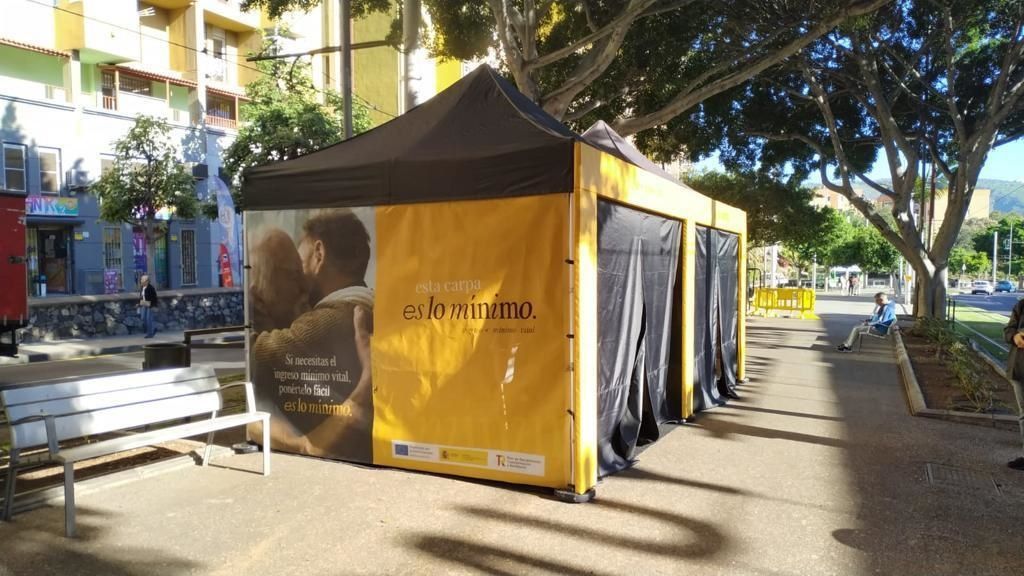 La carpa informativa sobre el Ingreso Mínimo Vital llega mañana a Ceuta