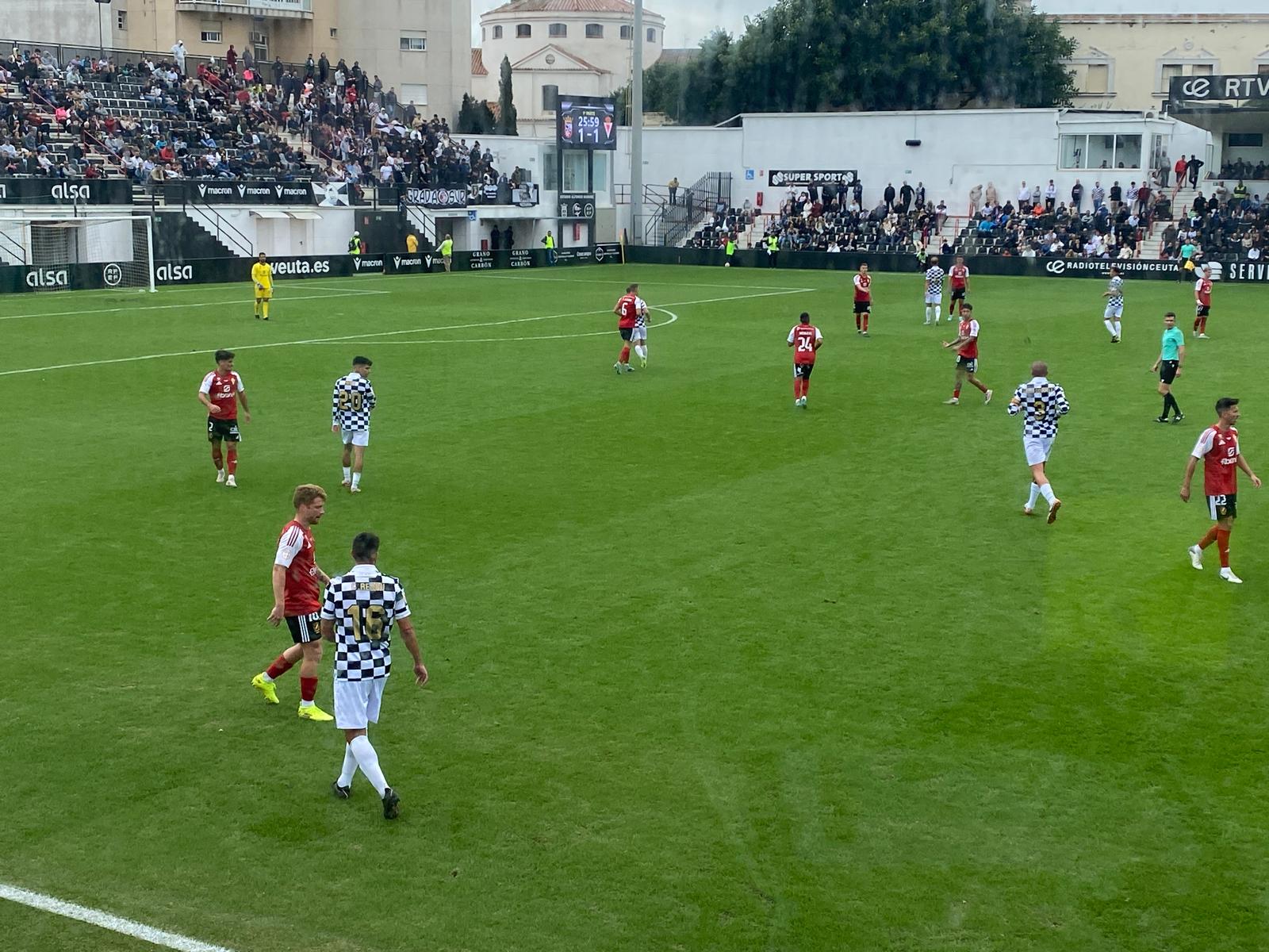 La AD Ceuta a la conquista de las primeras posiciones de la tabla 