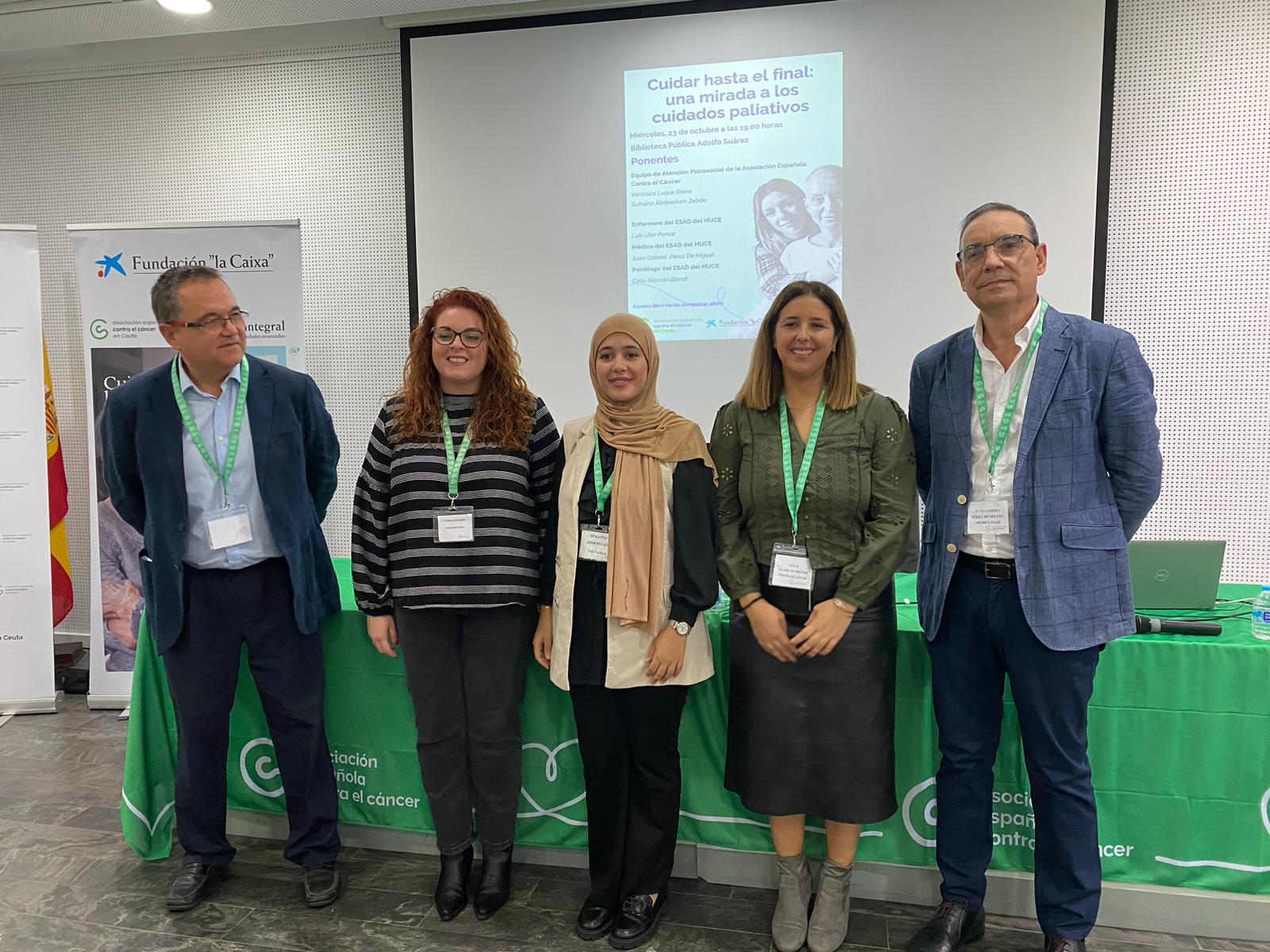 La AECC organiza una jornada para sensibilizar sobre cuidados paliativos en Ceuta