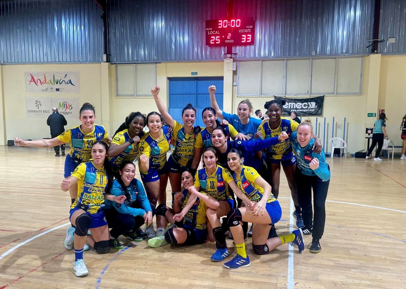 El Club BM Estudiantes vuelve a la senda de la victoria ante el ID Energy Caserío (24-28) 