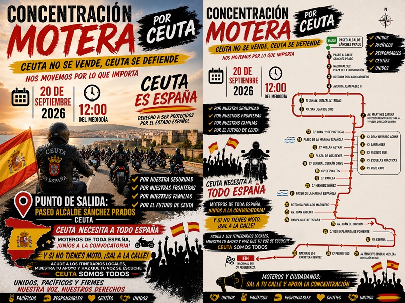 Prevista una concentración motera para el próximo domingo