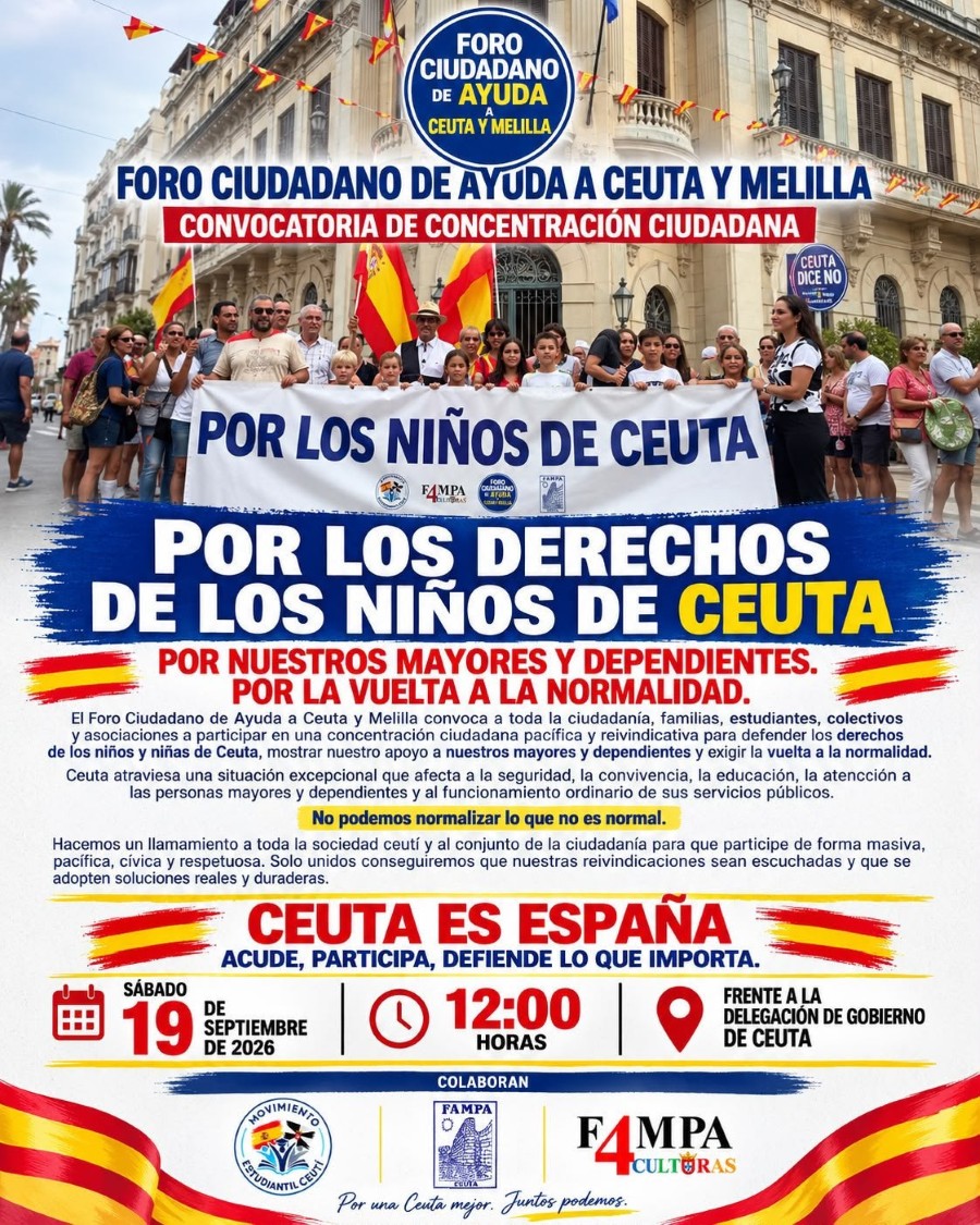 El Foro Ciudadano convoca una concentración el sábado por los derechos de niños, mayores y dependientes