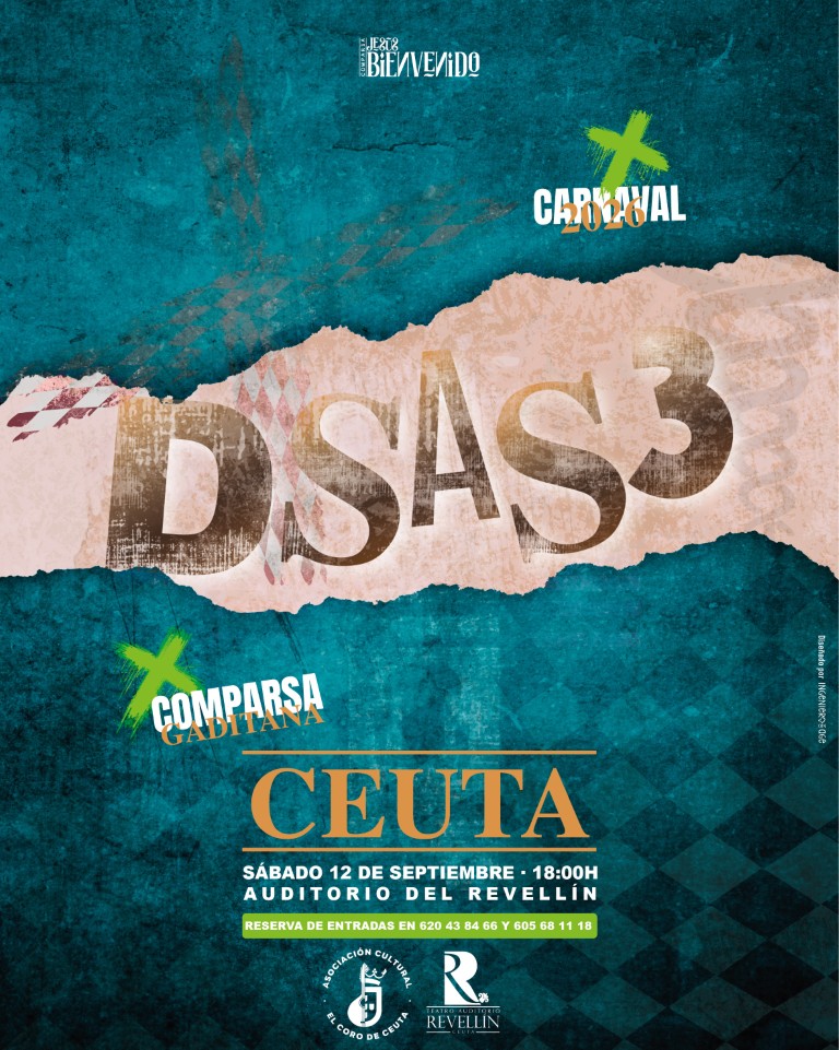 El Revellín acogerá este sábado la actuación de la comparsa “DSAS3”, de Jesús Bienvenido