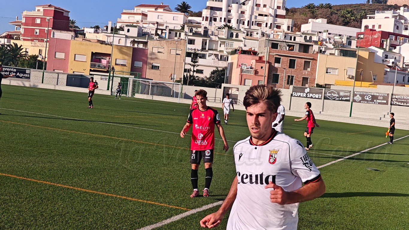 El Ceuta B cae ante un Egabrense más efectivo y suma su primera derrota (1-3)