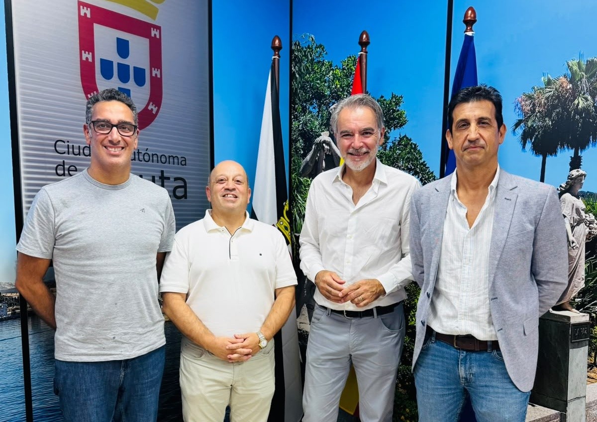 El Grupo BdB traslada su apoyo al tejido empresarial de Ceuta durante la visita de su director general